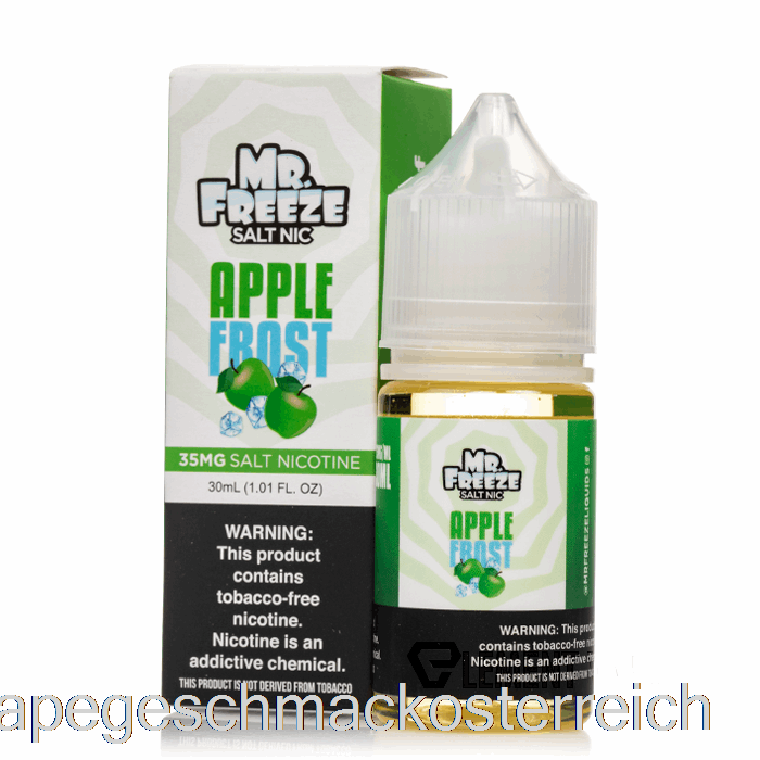 Apple Frost - Mr Freeze Salts - 30 Ml 50 Mg Vape-Geschmack